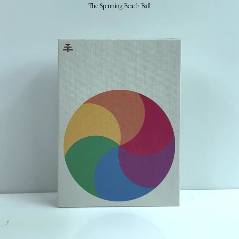 TTT - THE SPINNING BEACH BALL - นาฬิกาผู้ชาย - สแตนเลส สีเงิน