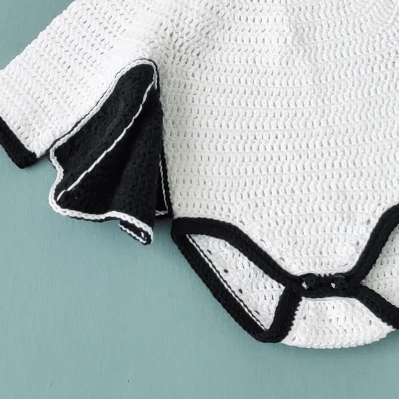 Baby bat bodysuit. Crochet pattern newborn size onesie. Halloween baby outfit - คอร์สออนไลน์ - วัสดุอื่นๆ 