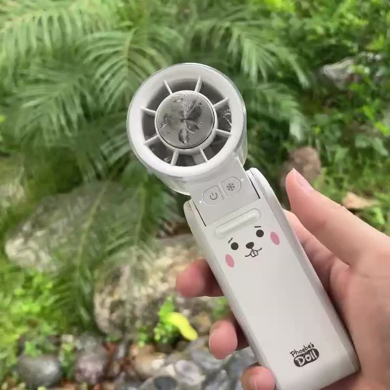 客製化手持風扇|戶外必備|快速製冷|台灣認證與檢測|1年換新保固 - 電風扇 - 塑膠 多色