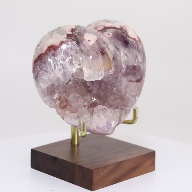 Morandi agate love 610508 - Items for Display - Crystal Pink