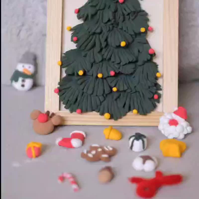 [Children’s Course] Ding-ding-dong-dong climbing up the tree-Clay Creation - อื่นๆ - ดินเหนียว 