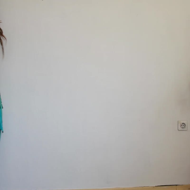 Blue green mermaid style skirt, festival clothing, siren dancer costume - 裙子/長裙 - 其他材質 藍色