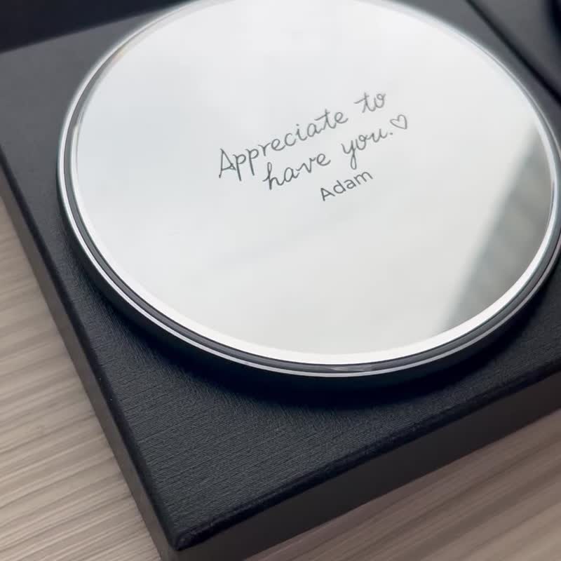 Exclusive design | Customized 15W wireless charging disk gift box | Customized engraving | Made in Taiwan certified - Gadgets - Aluminum Alloy Multicolor