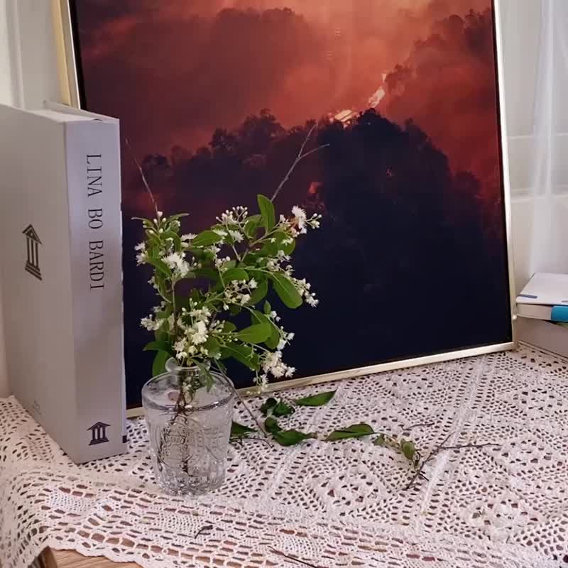 山頂金霧II - 山上風景掛畫/居家佈置/自然山景/雲層/入厝禮物 - 海報/掛畫/掛布 - 其他材質 多色