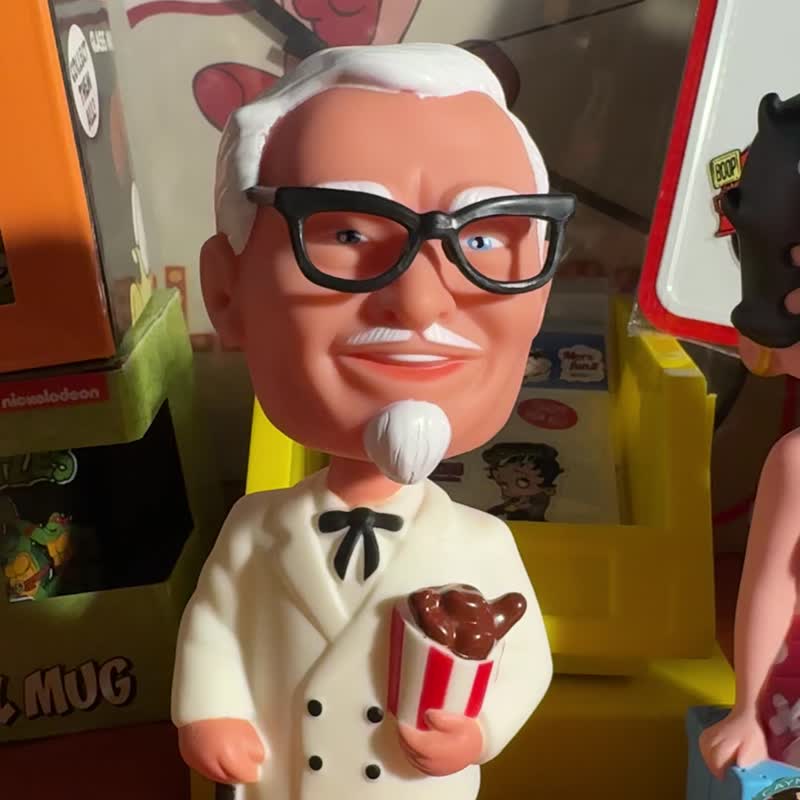 【 聖誕禮物提案 】Wacky Wobbler 輕復古經典 主角搖頭公仔 - 公仔/玩偶 - 塑膠 多色