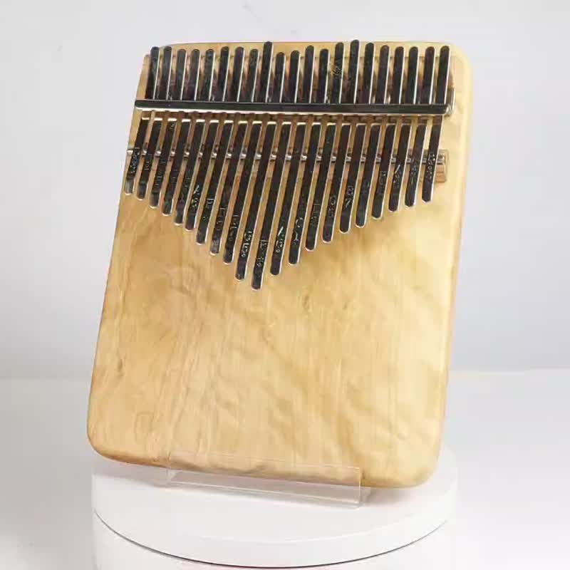 黃杞木(閃花)拇指琴/21音拇指琴/KALIMBA - 吉他/樂器 - 木頭 金色