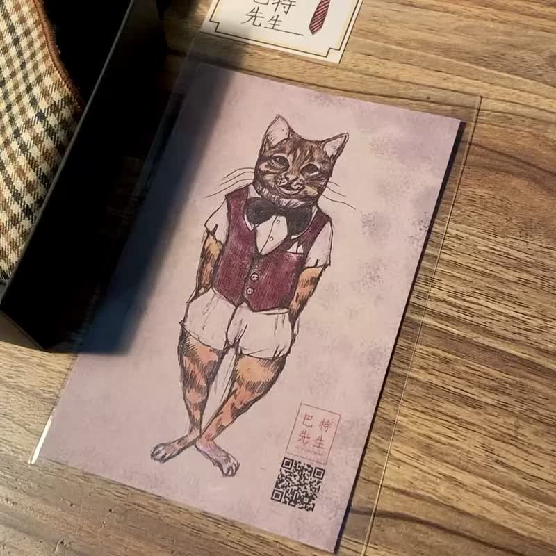 經典咖格紋 Premium系列領領帶 Neckties - 領帶/領帶夾 - 羊毛 咖啡色