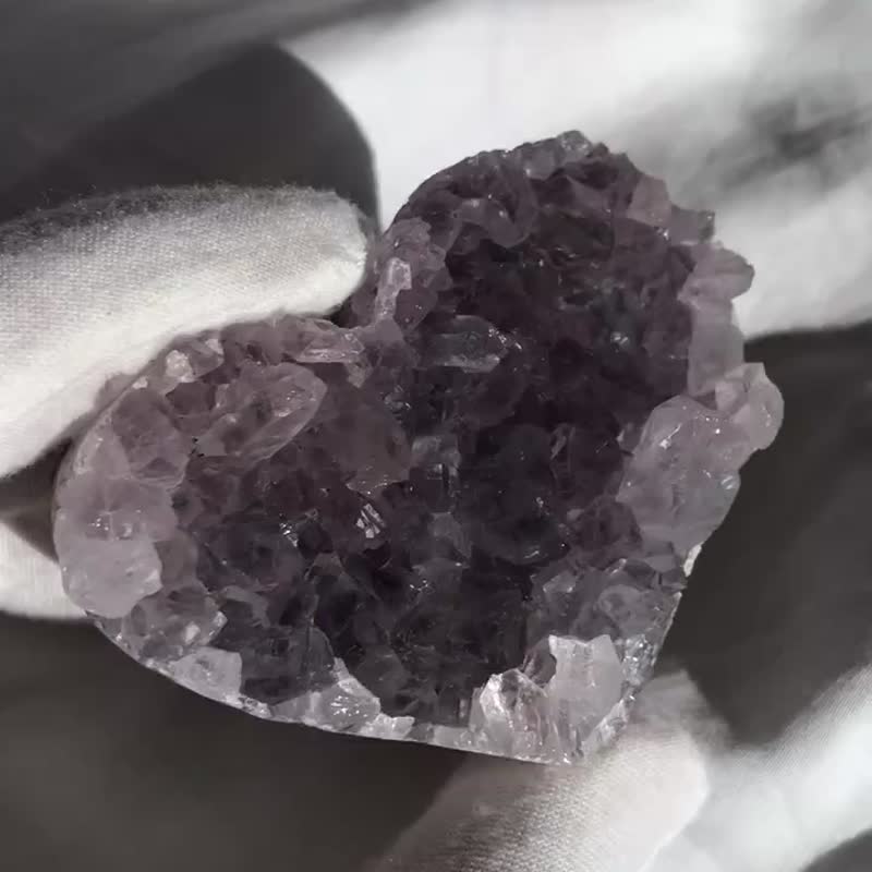 紫水晶 紫晶簇 紫鎮 礦標 水晶簇 水晶原礦 擺設 原石 crystal - 擺飾/家飾品 - 水晶 紫色