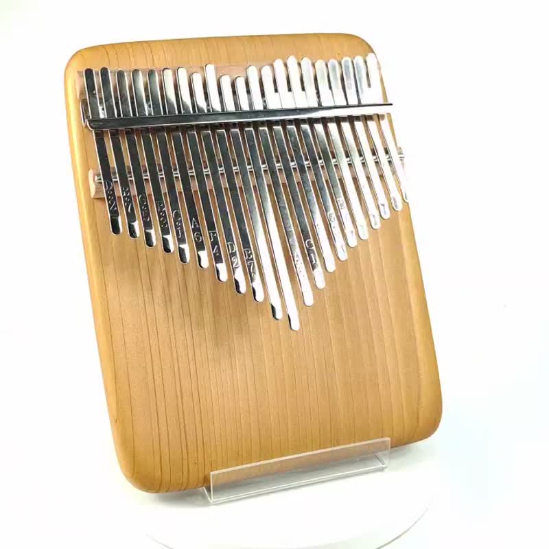 美西側柏拇指琴/21音拇指琴/KALIMBA - 吉他/樂器 - 木頭 金色