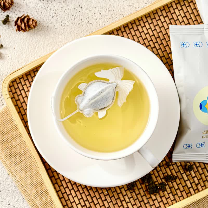 Donding Oolong Tea – butterfly goldfish tea bag (10 pcs) - Tea - Plants & Flowers 