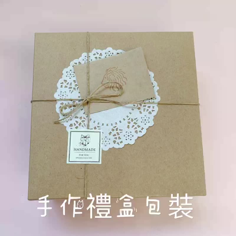 禮盒包裝加購-含紙盒、紙袋、卡片 - 彌月禮盒 - 紙 