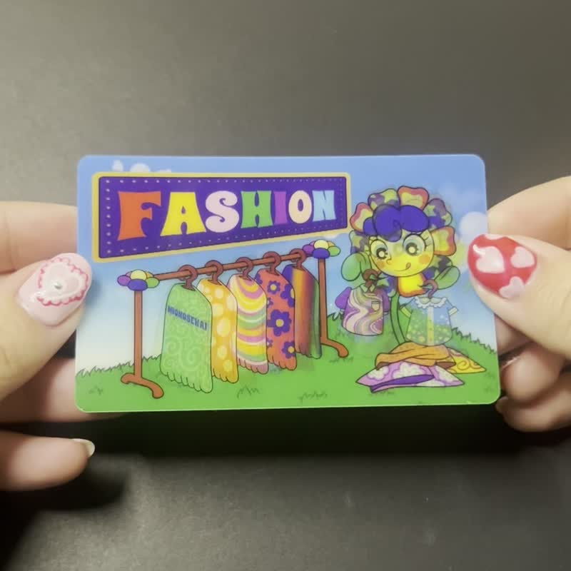 MIOCHINコラボステッカー　FASHION - 貼紙 - 塑膠 多色