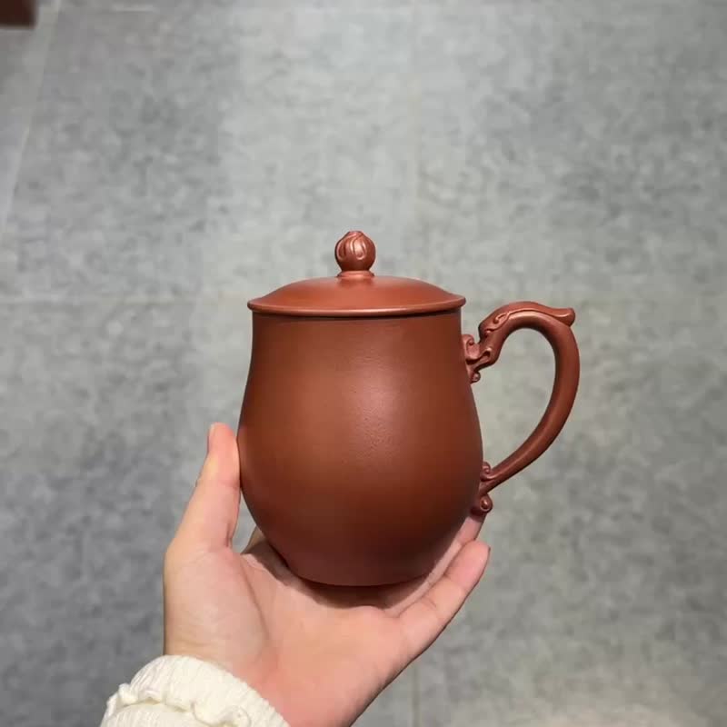 平步青雲 原創作品 范澤鋒夫人國高工湯宣武作品400cc/原礦底槽清 - 茶壺/茶杯/茶具 - 陶 咖啡色