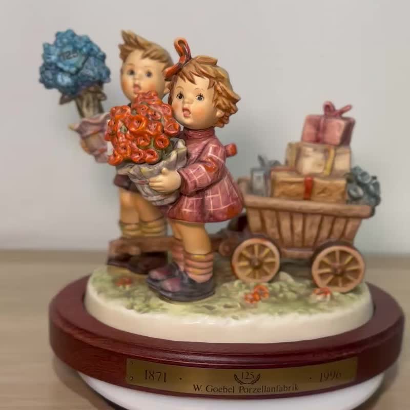 德國Hummel喜姆娃娃Love's bounty愛的賞賜 - 擺飾/家飾品 - 瓷 