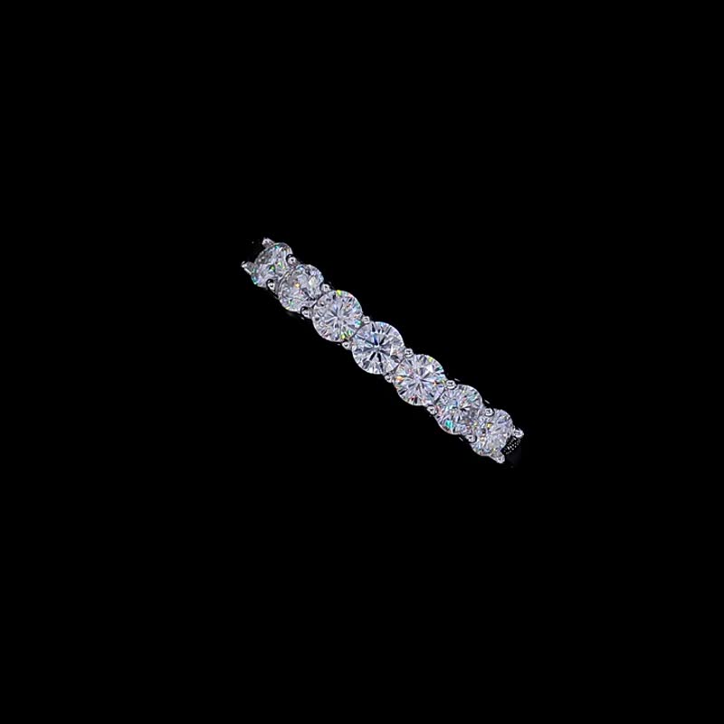 Moissanite Seven Star Ring - General Rings - Diamond 
