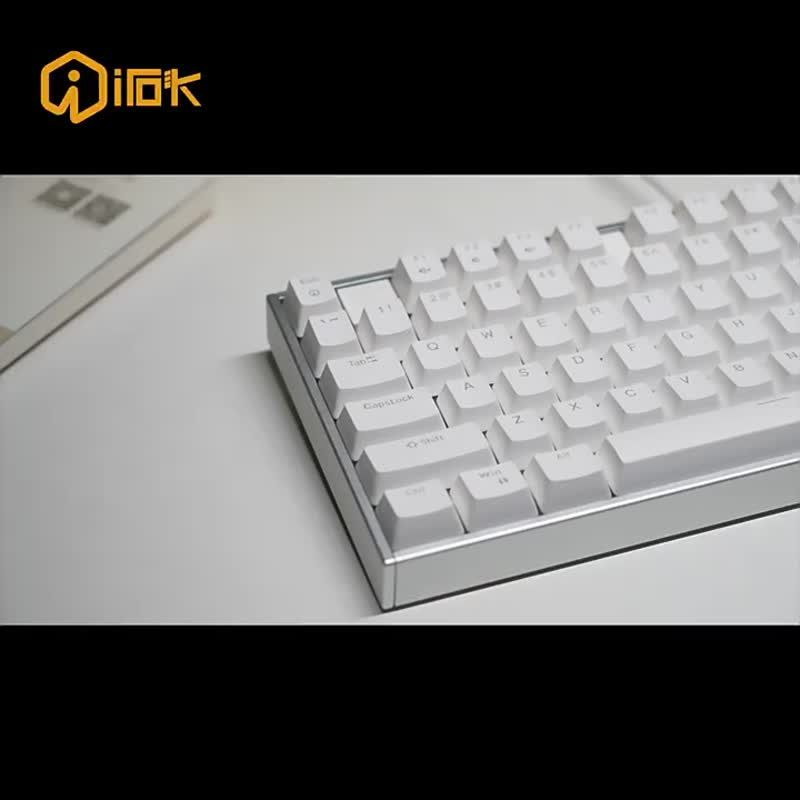 [Free Shipping Special] Gaming Special Gaming Mechanical Keyboard Aluminum Alloy Shell / Ai Stone AL87 - Computer Accessories - Other Materials Black