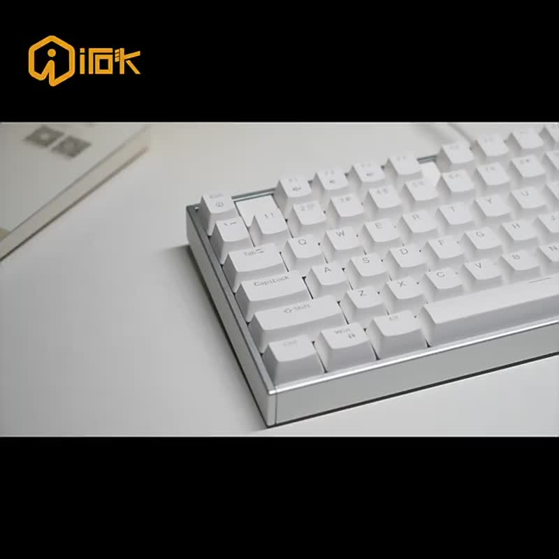 【免運特惠】電競專用游戲機械鍵盤鋁合金外殼/艾石頭AL87 - 電腦配件 - 其他材質 黑色