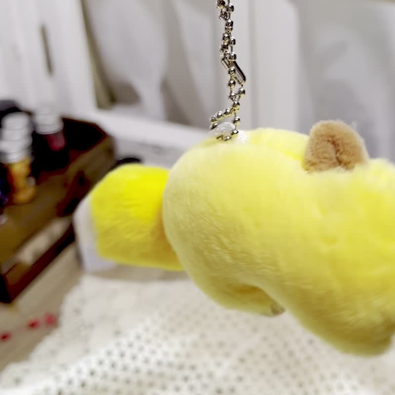 潦草狐狸吊飾 - 吊飾/掛飾 - 聚酯纖維 橘色