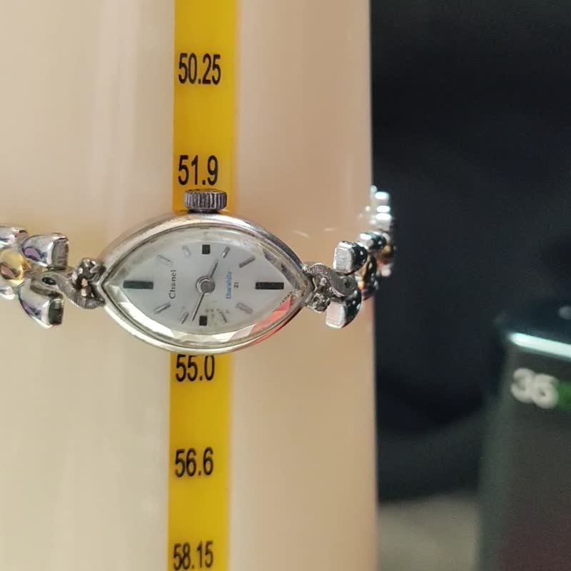 1950~1960年代 ORIENT Chanel手上鏈機械錶 - 女錶 - 其他金屬 