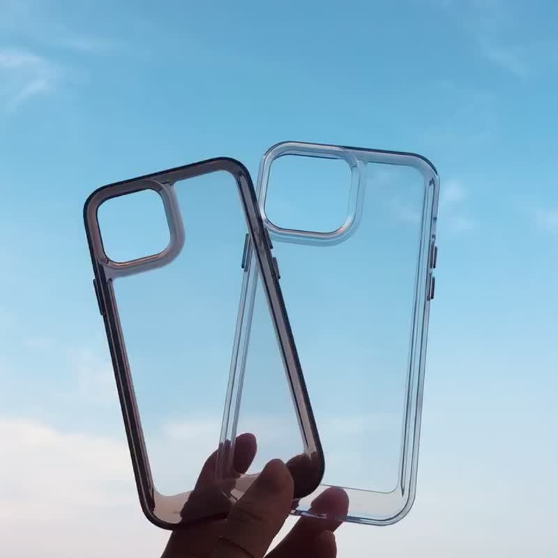 [No yellowing series] Ultra-transparent thickened anti-fall mobile phone case | iPhone case - เคส/ซองมือถือ - พลาสติก สีใส