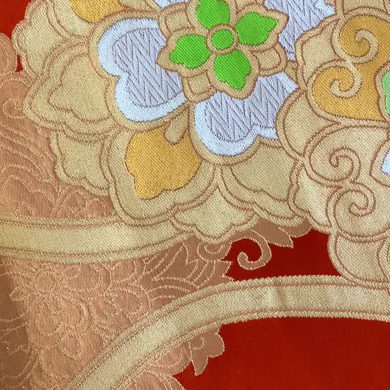 豪華 着物の帯のテーブルランナー 正絹100% - ショップ Japanese
