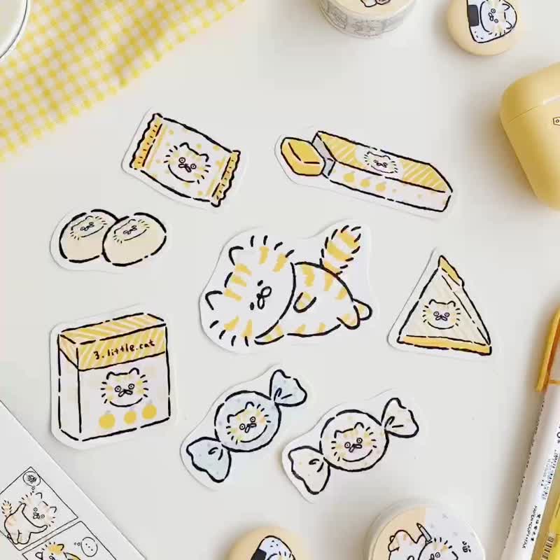 Kitty Candy Sticker Pack - Stickers - Paper Yellow