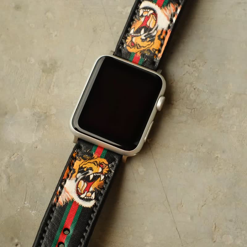 Apple Band 38/40/41mm 42/44/45mm, Hand-Stitched Handmade, Series7 All Series