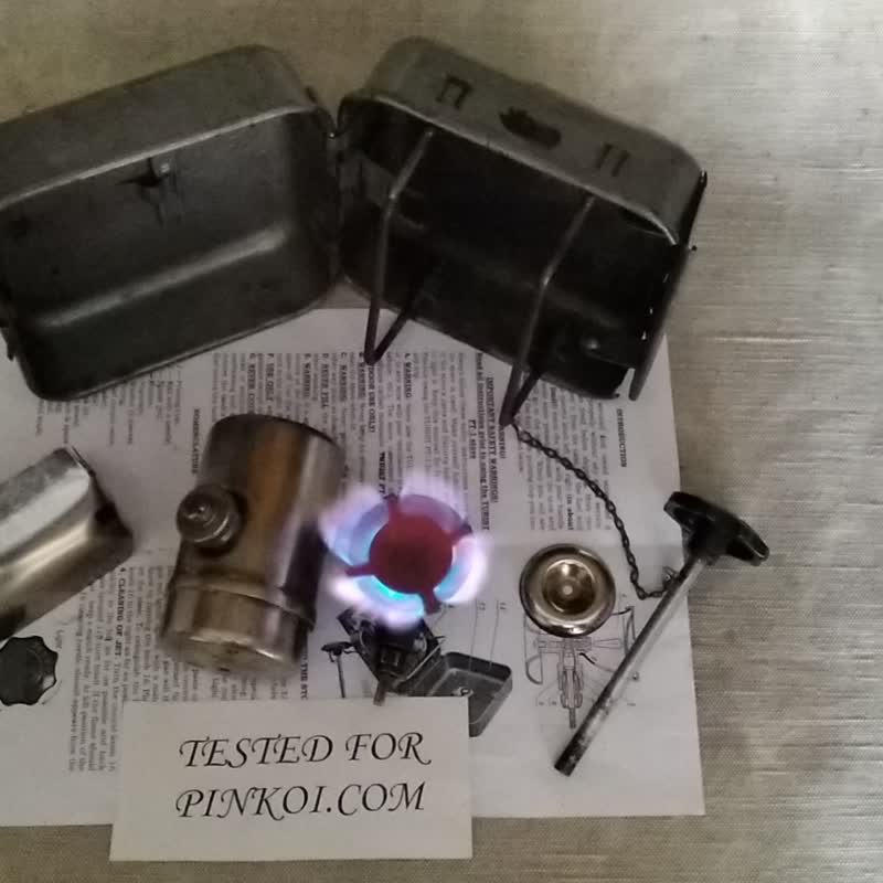 TOURIST PT-1 gasoline stove USSR OPTIMUS 8R clone f CAMPING BACKPACKING SERVICED - Camping Gear & Picnic Sets - Other Metals 