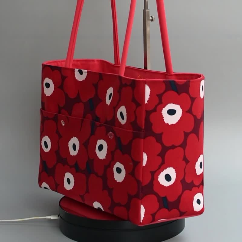 SHORTPLUS with MARIMEKKO Fabric - Shop PloenJai Handbags & Totes