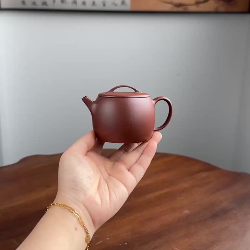 漢瓦 五堂風格容量140cc底槽清壺身圓鼓形口沿寬闊 - 茶壺/茶杯/茶具 - 陶 