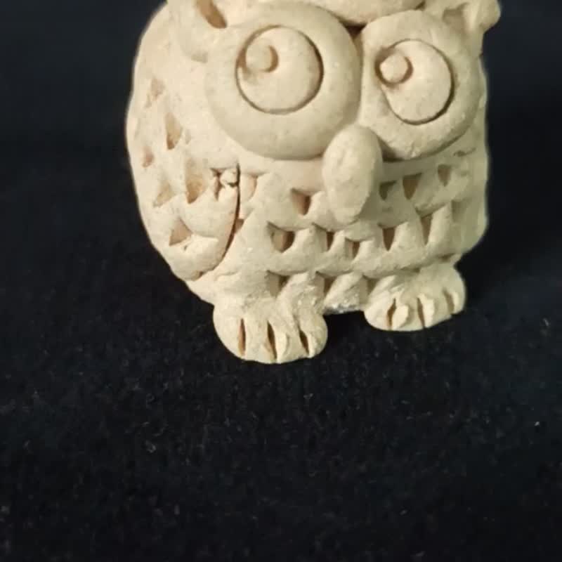 Owl tea pet incense diffuser Stone - น้ำหอม - ดินเผา หลากหลายสี