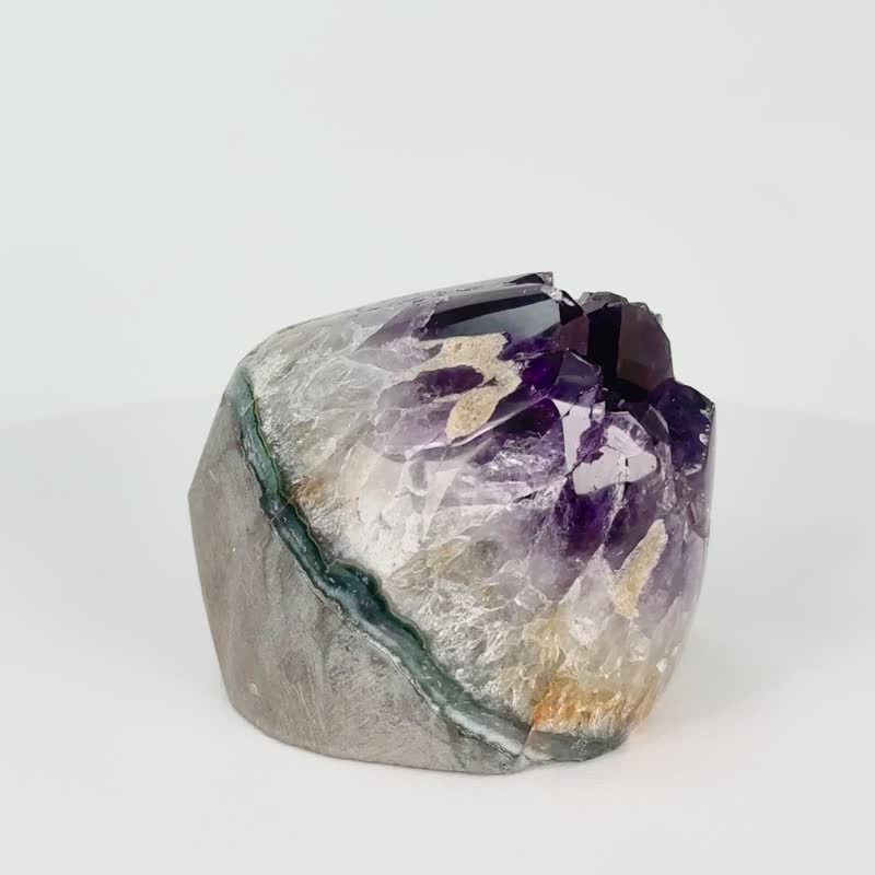 ESP 拇指晶鎮 4500192 開運小物紫水晶 小資族輕鬆入手 - 擺飾/家飾品 - 水晶 紫色