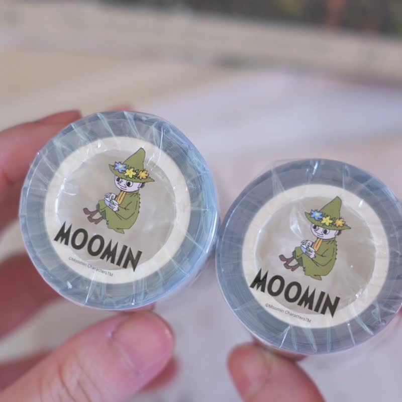 【Pinkoi x Moomin】Snufkin Wisdom Quote Kiss Cut Clear Tape - มาสกิ้งเทป - พลาสติก 