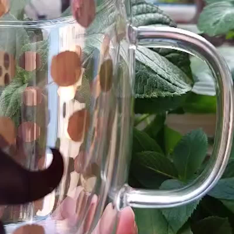我愛爸爸 雙層玻璃杯 I LOVE DAD MUG - 咖啡杯/馬克杯 - 玻璃 透明