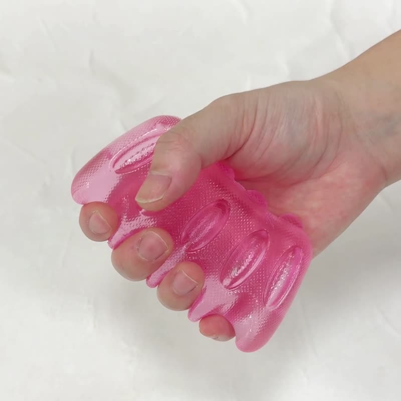 Jelly fan-shaped grip block - finger grip training, hand rehabilitation - Fitness Equipment - Eco-Friendly Materials Multicolor