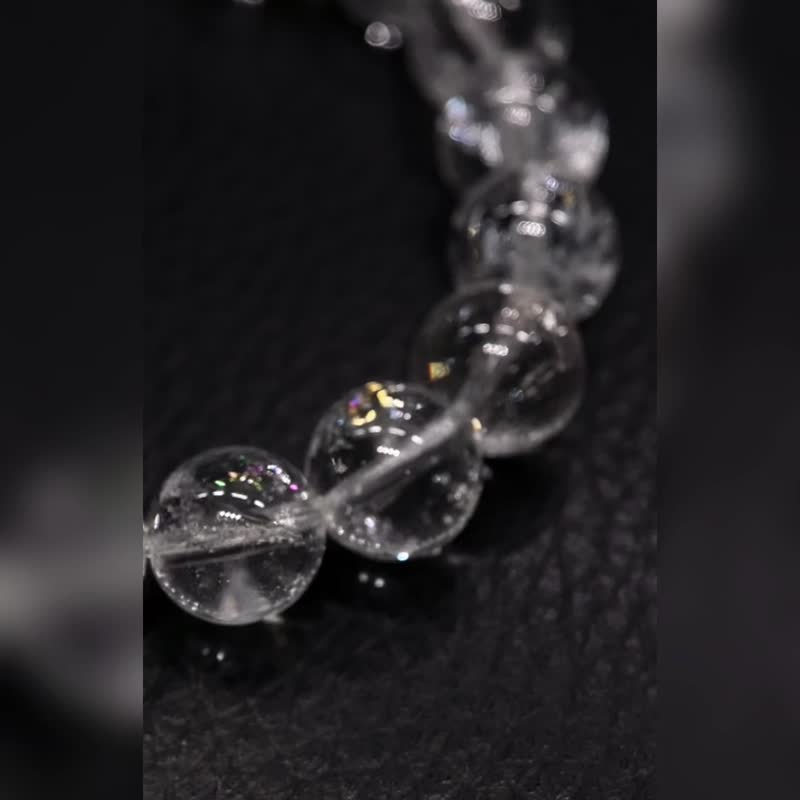天然列姆利亞水晶  Lemurian Quartz 種子水晶 - 手鍊/手環 - 水晶 