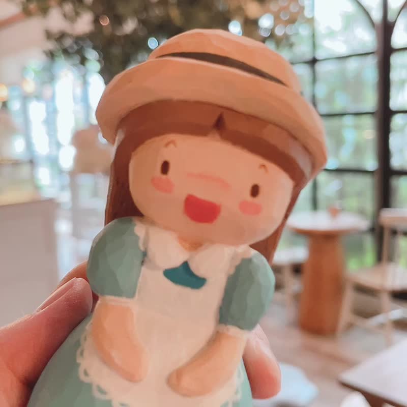 Alice in Wonderland | Pao Art Toy - 擺飾/家飾品 - 樹脂 藍色