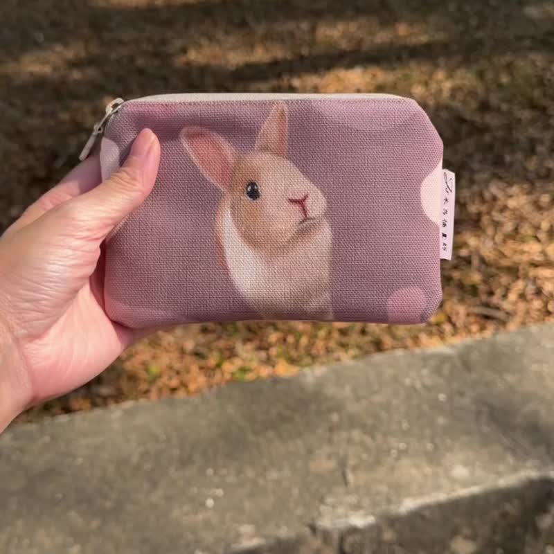 【寵寵家】手作り小銭入れ - Bakku - コインケース・小銭入れ - ポリエステル カーキ