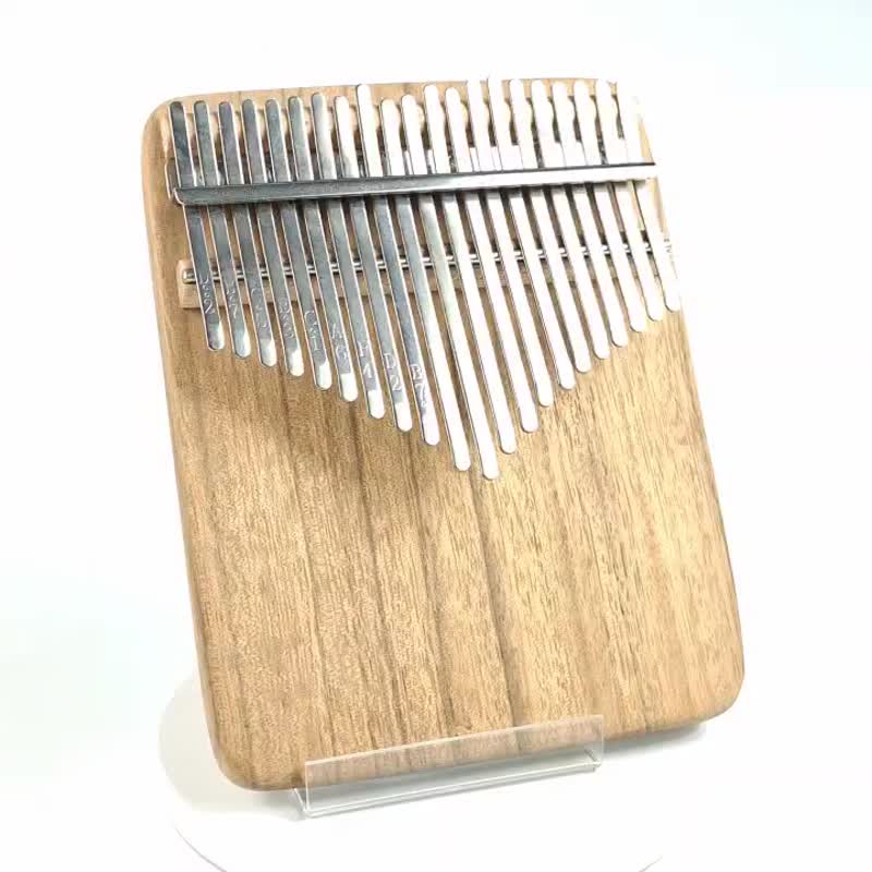 巴新胡桃拇指琴/21音拇指琴/KALIMBA - 吉他/樂器 - 木頭 咖啡色