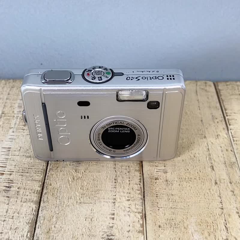 【動作良好】PENTAX デジタルカメラ Optio S40 シルバー コンパクトカメラ PENTAX Optio S40 シルバー ペンタックス