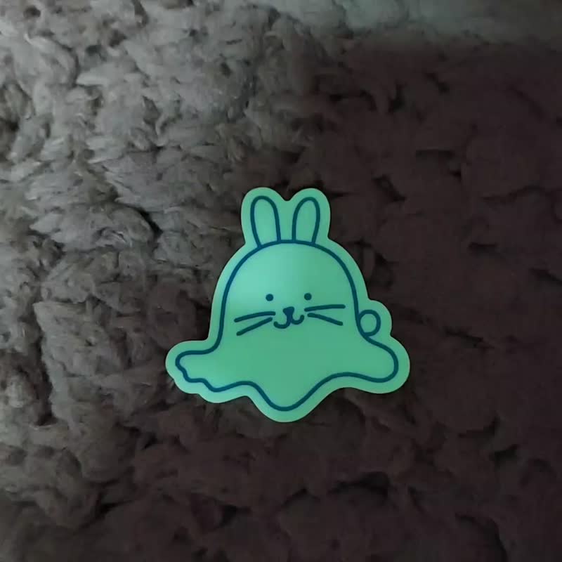 貼紙 / 防水螢光 / 十二生肖 - 貼紙 - 防水材質 黃色