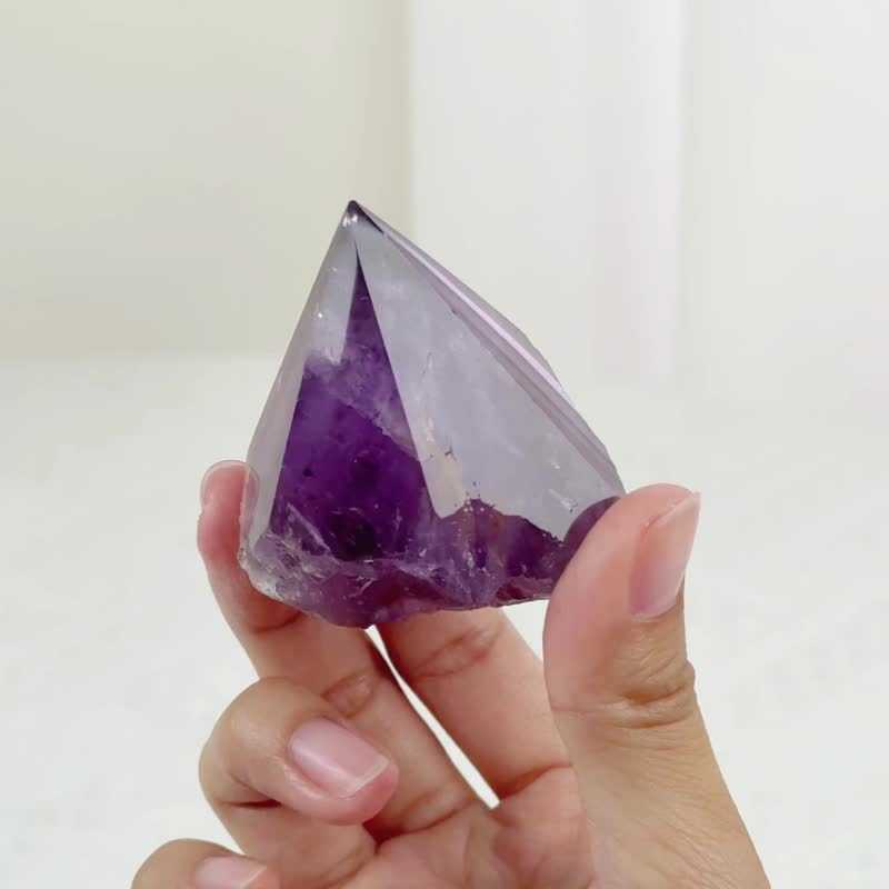 金字塔紫骨幹 050116 - 擺飾/家飾品 - 水晶 紫色