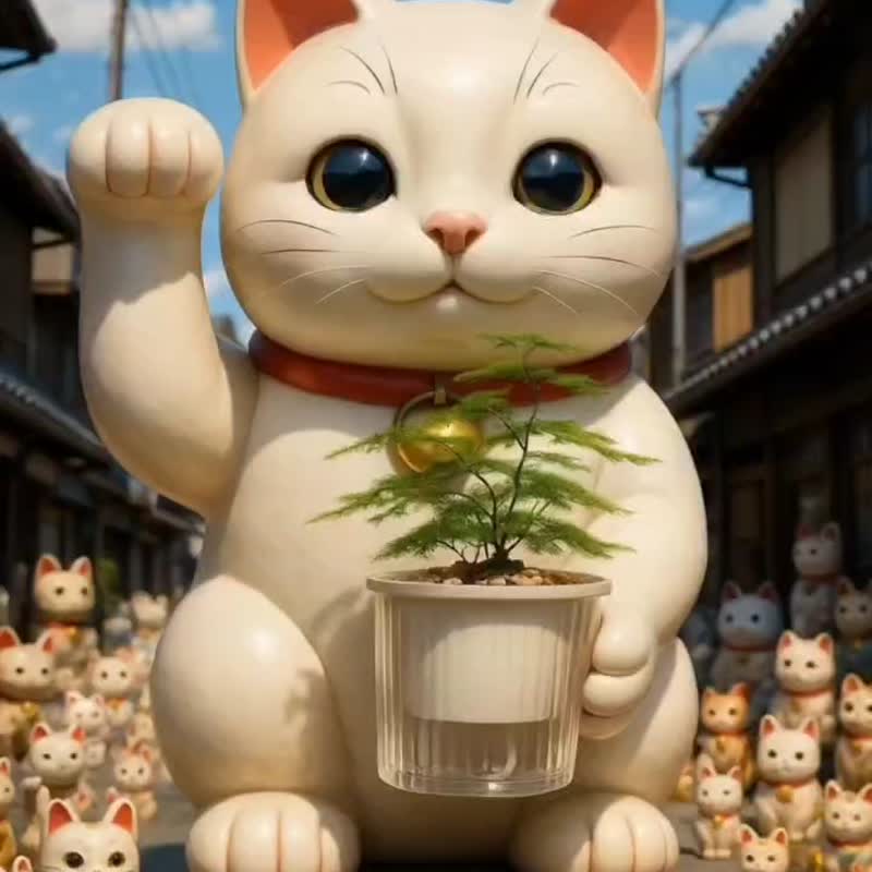 文竹 免澆水盆栽 室內植物 觀葉植物  禮物 辦公室小物 - 盆栽/植栽 - 植物．花 透明