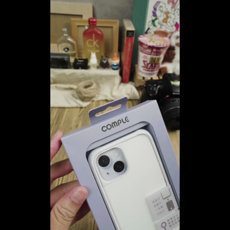 MagSafe 感應式卡槽防摔殼_APPLE For iPhone - 手機殼/手機套 - 矽膠 白色