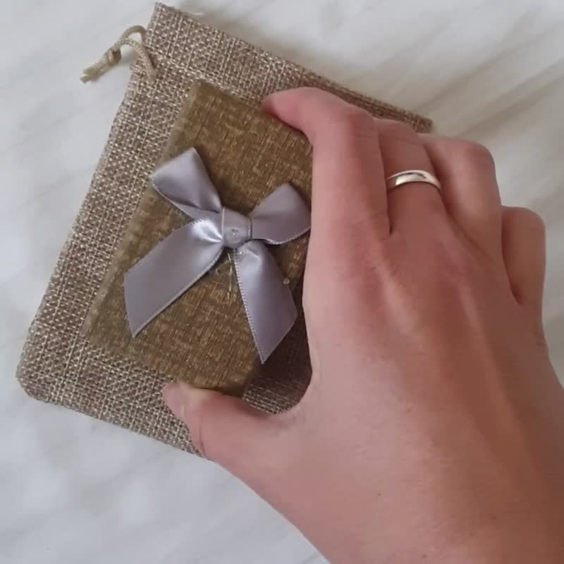 Ametrine Earrings, 925 Silver, Gemini stone, Aquarius Crystal, Cristmas Gift - 耳環/耳夾/耳骨夾 - 半寶石 紫色