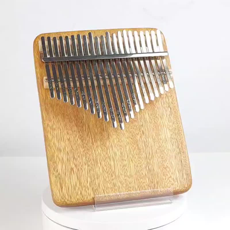 Taiwan Niuzhang thumb piano / KALIMBA / 21 tone thumb piano - Guitars & Music Instruments - Wood Gold