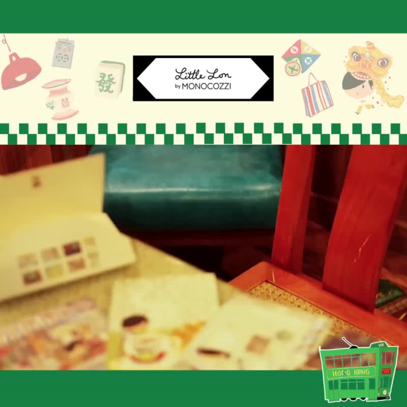 Little Lon x MONOCOZZI | Post Card Set - 8 in 1 - Cards & Postcards - Paper Multicolor