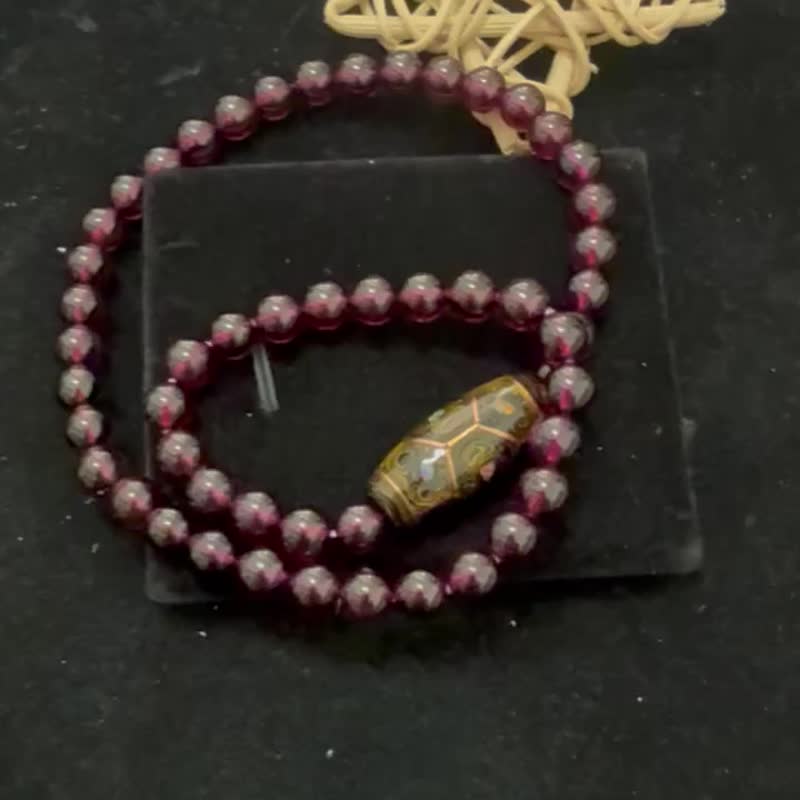Peace & Joy Rhodolite Double-Wrap Bracelet - Bracelets - Crystal 