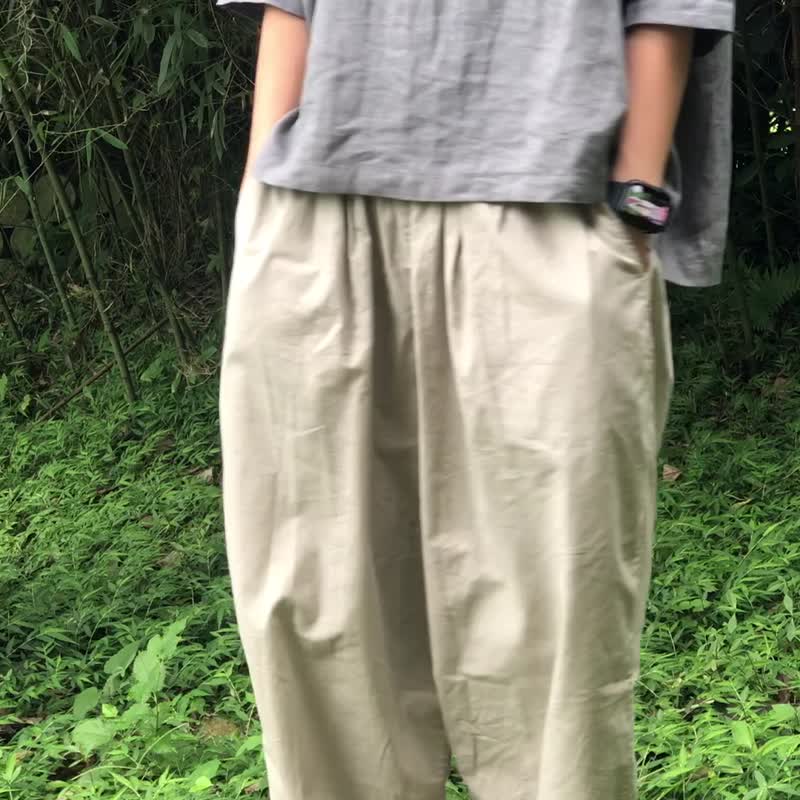 Circus 打折褲 - 中性長褲/短褲 - 棉．麻 多色