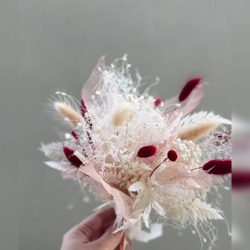 空氣感小花束/小捧花 - 乾燥花/永生花 - 植物．花 